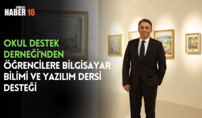 Okul Destek Derneği’nden öğrencilere bilgisayar bilimi ve yazılım dersi desteği