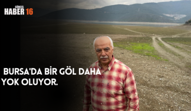 Bursa’da bir göl daha yok oluyor.