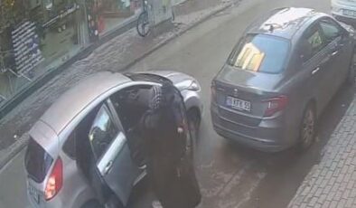 Korku dolu anlar saniye saniye güvenlik kameralarına yansıdı