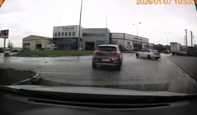 Bursa’da cadde ortasında driftin bedeli 58 bin lira oldu