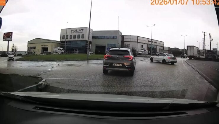 Bursa’da cadde ortasında driftin bedeli 58 bin lira oldu