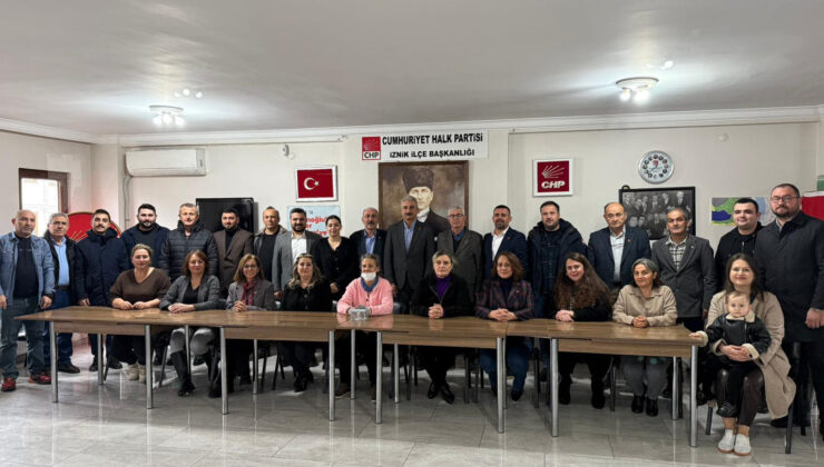 CHP Bursa İl Başkanı Nihat Yeşiltaş İznik’te Sahadaydı: “Masa Başında Değil, Halkın İçindeyiz”