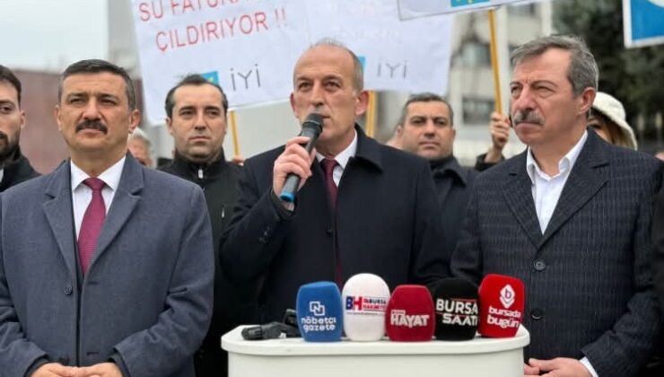 İYİ Parti’den Bursa’da suya yapılan zamma tepki! “Karar derhal geri çekilmelidir”