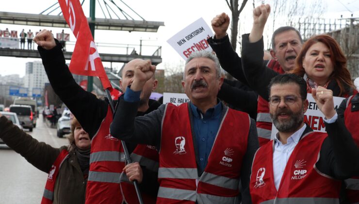 CHP Nilüfer Örgütü’nden Geçim İsyanı: ”GEÇİNEMİYORUZ!”