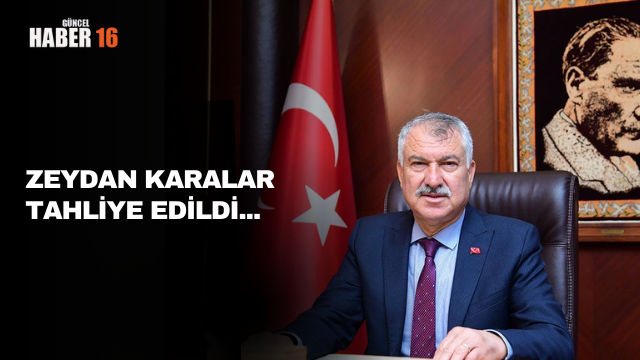 Zeydan Karalar tahliye edildi…