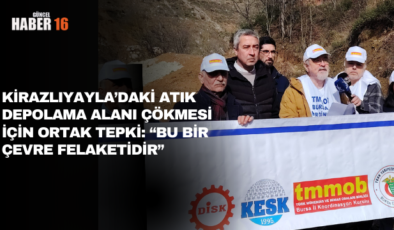 Kirazlıyayla’daki Atık Depolama Alanı Çökmesi İçin Ortak Tepki: “Bu Bir Çevre Felaketidir”
