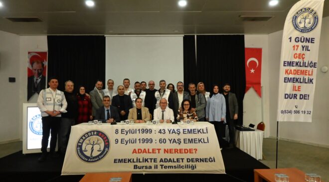Kademeli Emeklilik Konferansı Bursa’da Geniş Katılımla Gerçekleşti