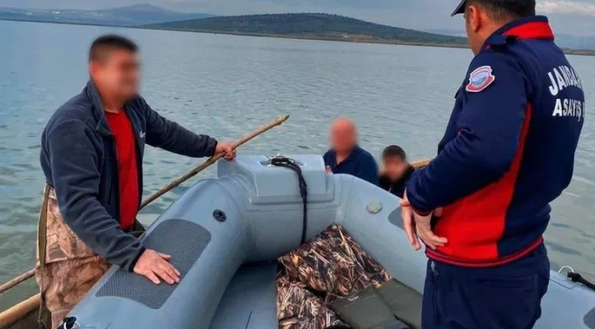 Uluabat Gölü’nde kaçak avcılara büyük ceza!