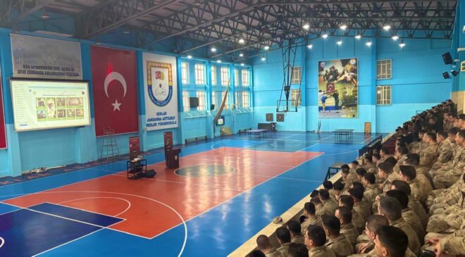 Işıklar Jandarma Astsubay Meslek Yüksekokulu’nda Narkotik Eğitimi