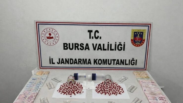 Bursa’da Uyuşturucu Operasyonu: Binlerce Sentetik Hap Ele Geçirildi