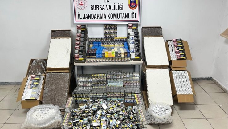 Bursa’da Kaçak Sigara ve Tütün Operasyonu: 2 Şüpheli Yakalandı