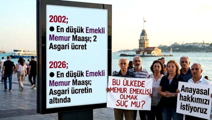 Emekli Memurlar; “Yaşarken Bizi Mezara Attınız!”