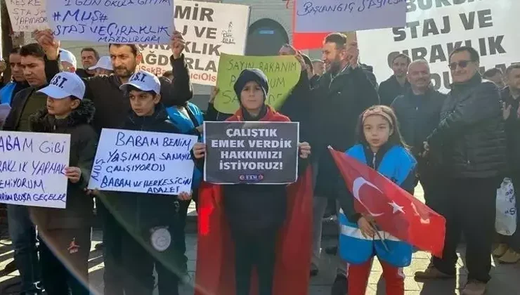 Çıraklar ve Stajerler Direnişte!