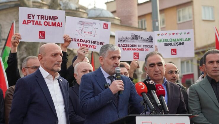 Şehreküstü Meydanı’nda Sert Mesajlar: “Zalimlere Lanet, Mazlumlara Destek”