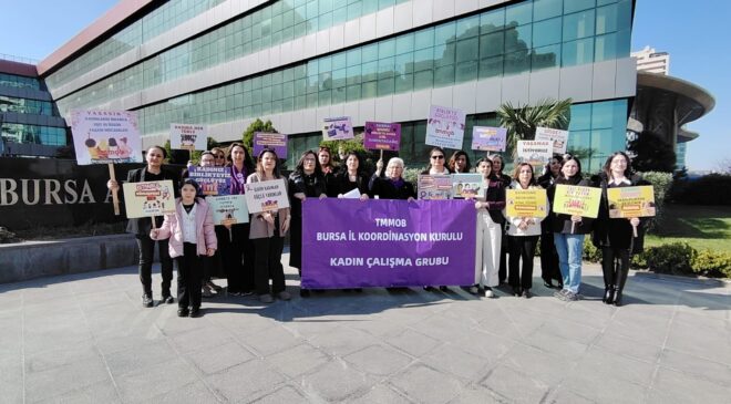 Yaşasın 8 Mart, yaşasın kadınların eşitlik ve özgürlük mücadelesi, yaşasın kadın dayanışması!