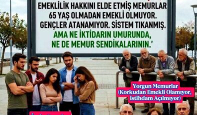 “Haklarımız Gasp Ediliyor, Bu Düzen Sürdürülemez”