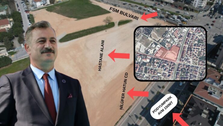 Anahtar Parti Bursa’dan hastane alanları satış kararnamesine tepki