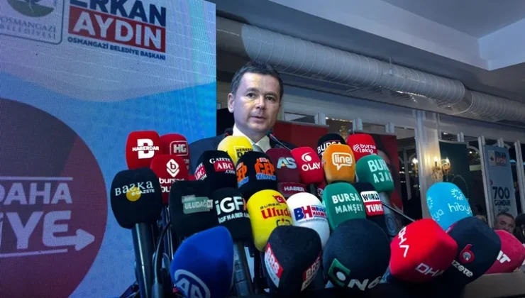 Bursa Osmangazi’de Başkan Aydın’dan 700 gün değerlendirmesi: 58 vaadin yüzde 70’ini hayata geçirdik