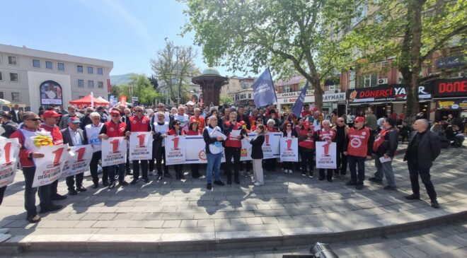 1 Mayıs’ta Emek, Adalet, Barış ve Demokrasi İçin Birleşelim, Değiştirelim!