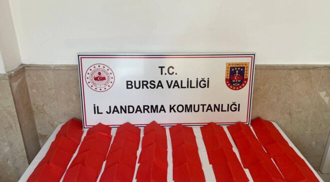 Bursa’da 46 Bin İçimlik Sentetik Kannabinoid Ele Geçirildi