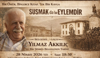 Bursa’nın Belleği Yılmaz Akkılıç, Dev Belgesel ve Ödül Töreniyle Anılıyor