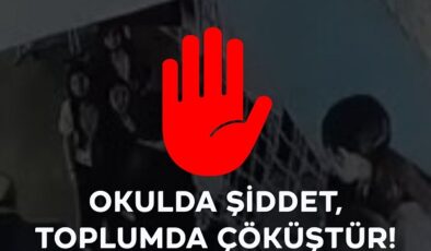 “Okullara Yönelen Şiddet, Toplumun Geleceğini Hedef Alıyor”