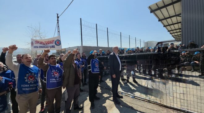 İşçilerden Sendikal Direniş…