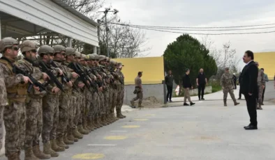 Bursa Emniyet Müdürü’nden atış poligonuna ziyaret