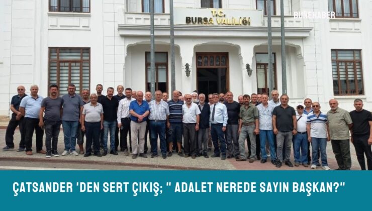 Bursa’da Çataltepe Krizi Büyüyor: “3200 Esnafın Hakkı Neden Korunmuyor?”