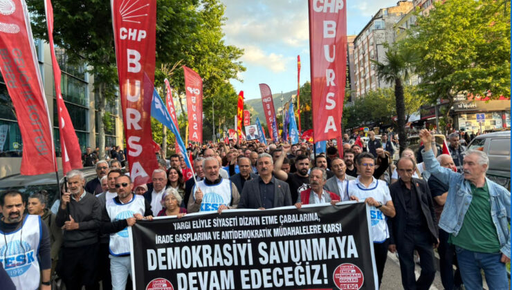 Bursa’da “Mutlak Butlan” Protestosu