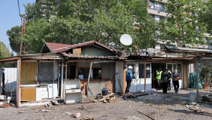 1050 Konutlar’daki yeşil alan işgalden kurtarıldı