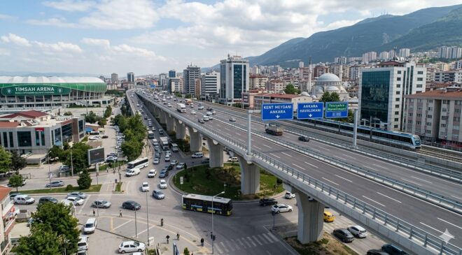 Bursa şehir içinde neden hiç viyadük yok?