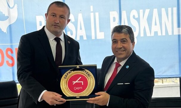 DSP Bursa İl Başkanlığı’nda Anlamlı Ziyaret