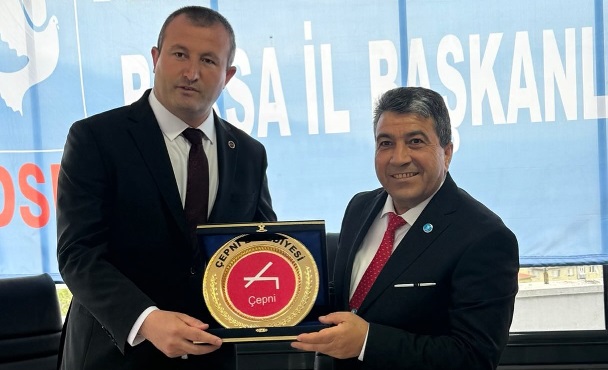 DSP Bursa İl Başkanlığı’nda Anlamlı Ziyaret