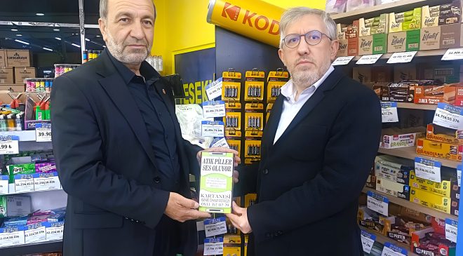 Bursa’da Örnek Dayanışma: Yerel Marketlerden Atık Pil Hamlesi