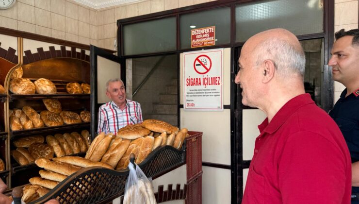 Kaymakam Canbaba Bayram Öncesi Denetimlere Katıldı