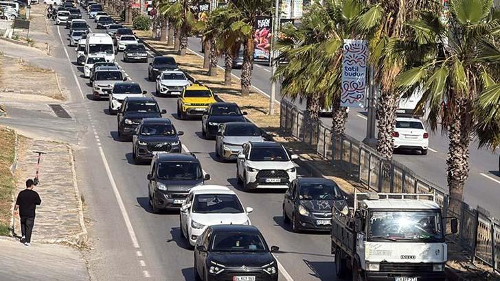 Bodrum’da Kurban Bayramı Trafik Yoğunluğu
