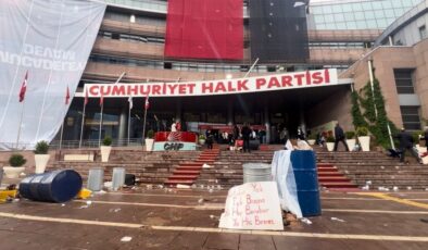 CHP Genel Merkezinde Tahliye Gerilimi