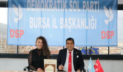 DSP Mudanya İlçe Yönetimi Resmen Atandı