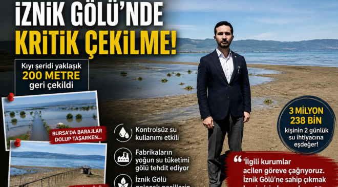 Kuraklık Kapıda mı? İznik Gölü’nde Endişelendiren Düşüş