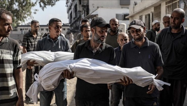 Gazze’de Nusayrat’a Hava Saldırısı