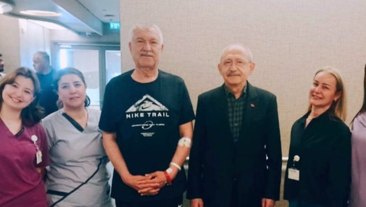 Kılıçdaroğlu’ndan Zeydan Karalar’a Hastane Ziyareti