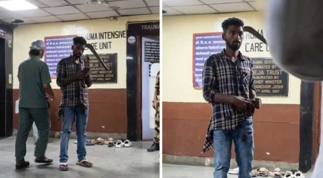 Mumbai’de Palalı Saldırıya Uğrayan Genç Hastaneye Başvurdu