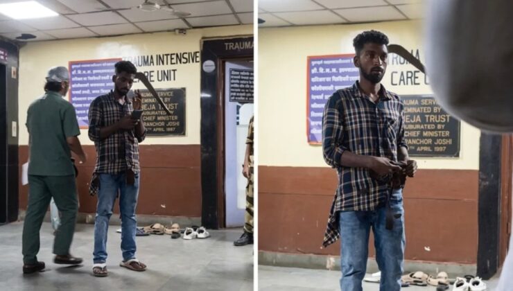 Mumbai’de Palalı Saldırıya Uğrayan Genç Hastaneye Başvurdu