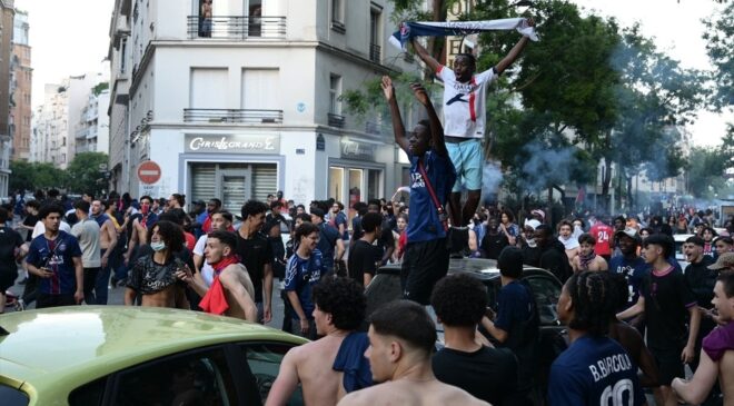 Paris’te Şampiyonluk Kutlamaları Gerginliğe Dönüştü