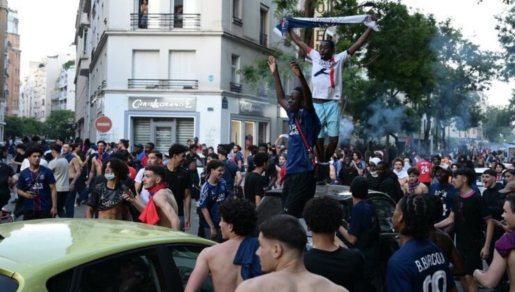 Paris’te Şampiyonluk Kutlamaları Gerginliğe Dönüştü