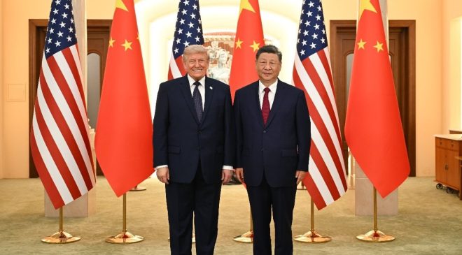 Şi ve Trump Pekin’de Buluştu