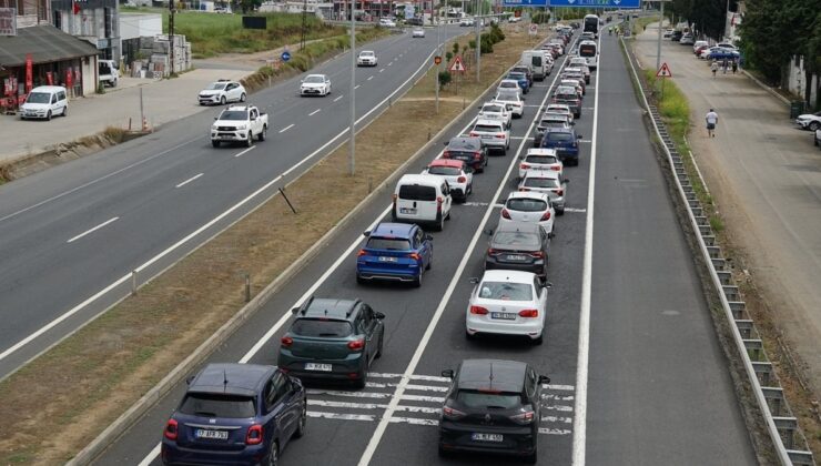 Tekirdağ’da Kurban Bayramı dönüş yoğunluğu