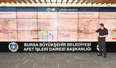 Bursa’nın afet planı AKOM’da masaya yatırıldı