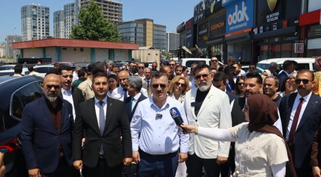 Anahtar Parti’den Küçük Sanayi’de büyük çalışma! 400 kişilik ekiple 4 bin esnaf ziyaret edildi